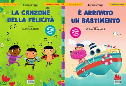 Libro La canzone della felicità-È arrivato un bastimento. Ediz. a colori. Con QR code Lorenzo Tozzi
