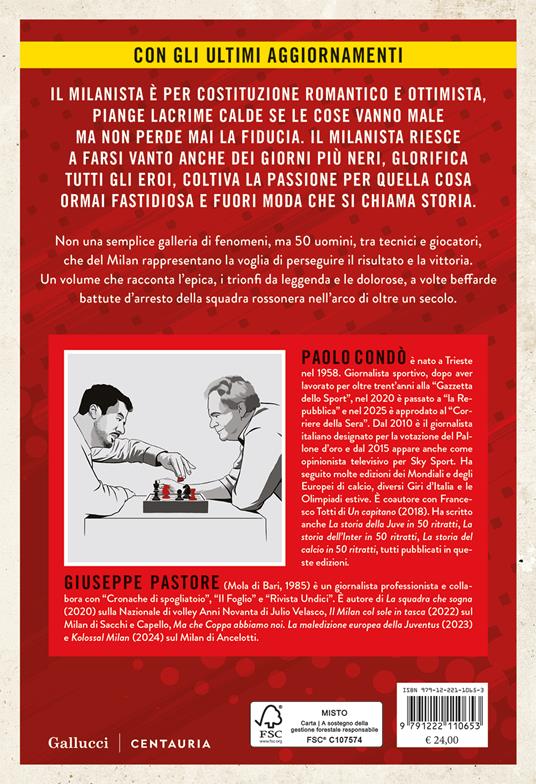 La storia del Milan in 50 ritratti. Nuova ediz. - Paolo Condò,Giuseppe Pastore - 4