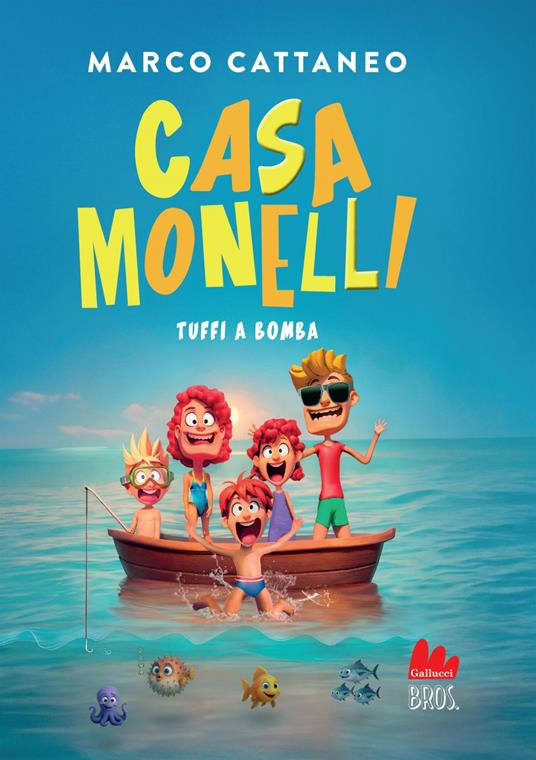 Tuffi a bomba. Casa Monelli - Marco Cattaneo - ebook