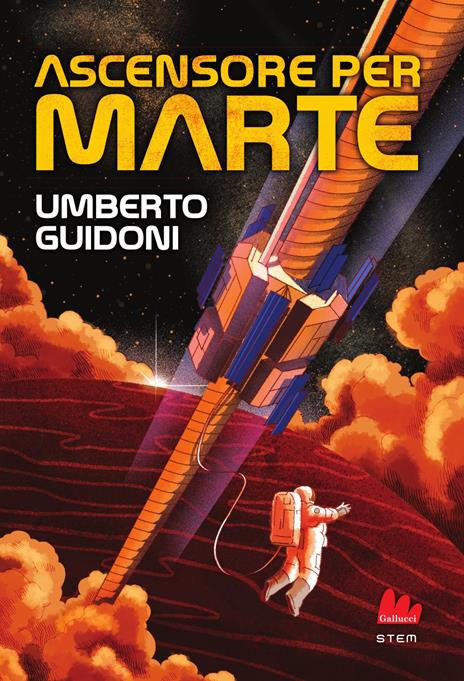 Ascensore per Marte - Umberto Guidoni - copertina