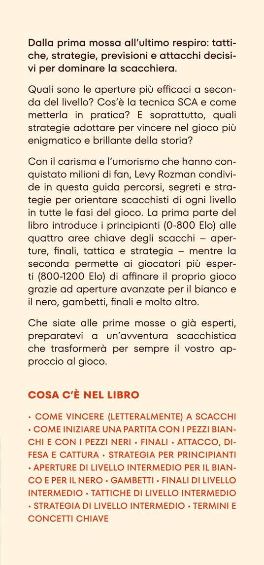 Come vincere a scacchi. La guida definitiva per principianti ed esperti. Con QR Code - Levy Rozman - 2