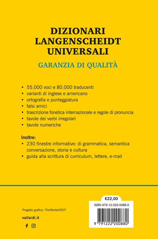 Dizionario inglese Langenscheidt universale. Ediz. bilingue - 4