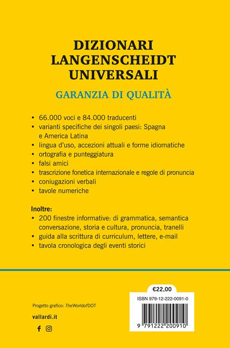 Dizionario spagnolo Langenscheidt universale. Ediz. bilingue - 4