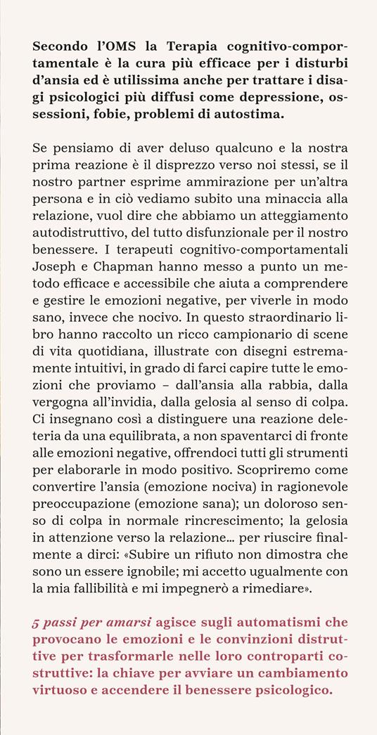5 passi per amarsi. Il metodo scientifico per liberarsi da perfezionismo e autosabotaggio e vivere felici - Avy Joseph,Maggie Chapman - 2