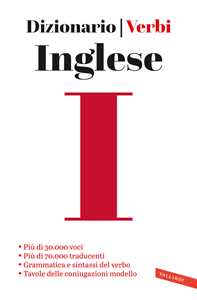 Libro Inglese. Dizionario e verbi 