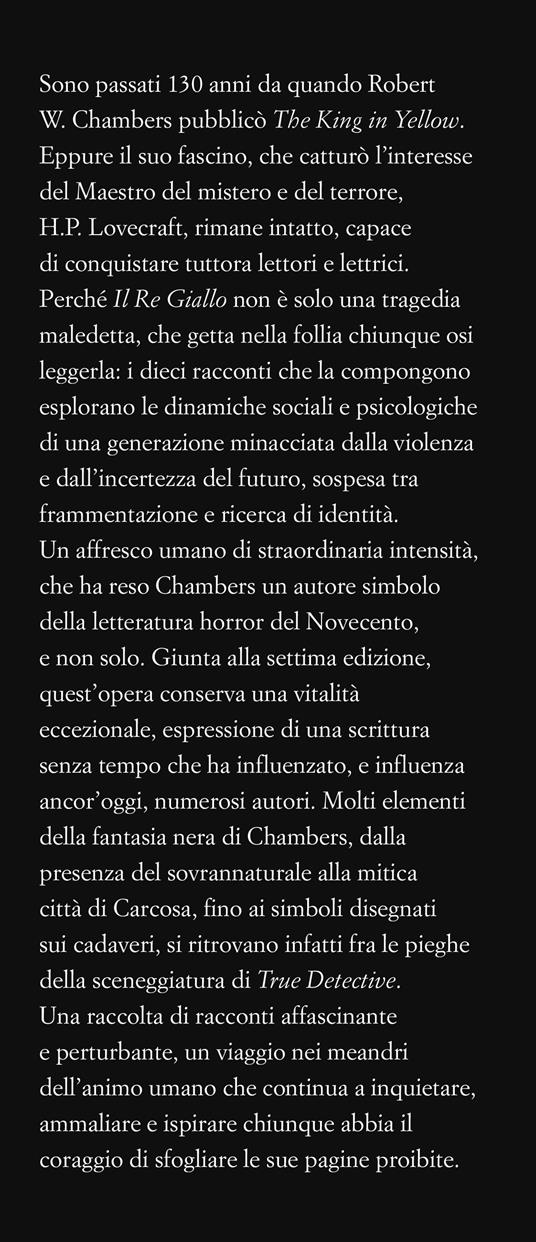Il re giallo. Dark tales. La serie gotica della British Library - Robert William Chambers - 2