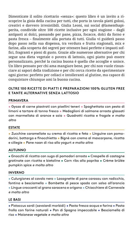 Senza glutine, con amore. Oltre 100 ricette semplici, golose e per tutti - Giulia Leoni - 2