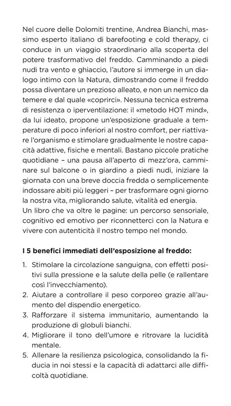 Cold therapy. Come praticare la terapia del freddo per migliorare salute, vitalità ed energia - Andrea Bianchi - 2