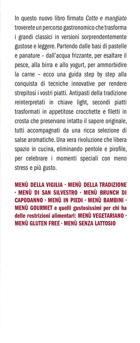 Cotto e mangiato. La cucina per le grandi occasioni con la friggitrice ad aria. Oltre 160 ricette per tutte le feste e tutte le stagioni - 2