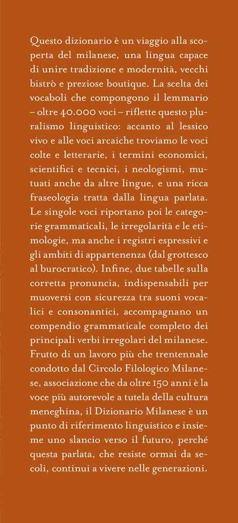 Dizionario milanese - 2