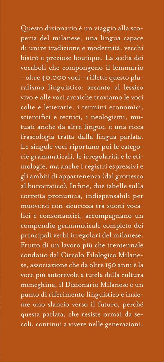 Dizionario milanese - 2