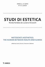 Studi di estetica (2023). Vol. 3: Nietzsche's aesthetics: the human between health and illness