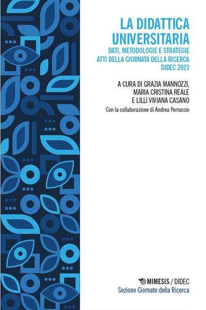 La didattica universitaria. Dati, metodologie e strategie. Atti della Giornata della Ricerca DiDEC 2023 - copertina