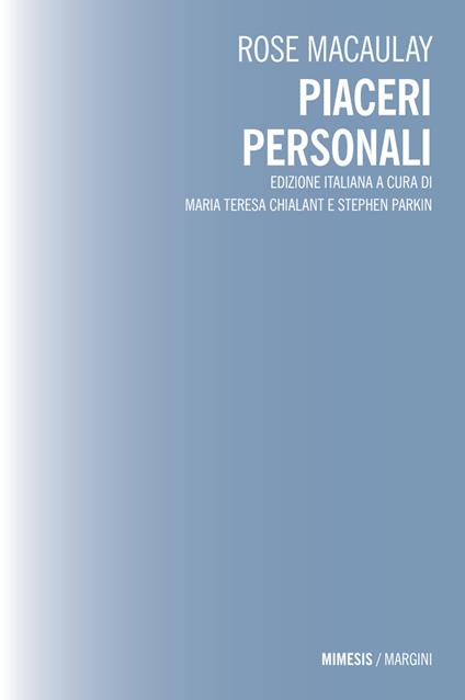 Piaceri personali - Rose Macaulay - copertina