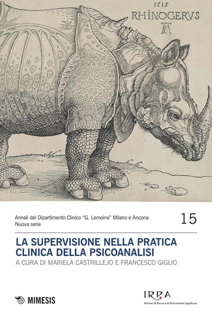 La supervisione nella pratica clinica della psicoanalisi - copertina