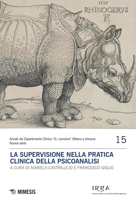 La supervisione nella pratica clinica della psicoanalisi - copertina