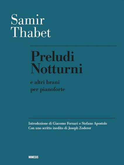 Preludi notturni e altri brani per pianoforte - Samir Thabet - copertina
