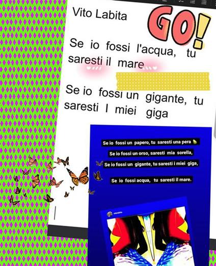 Se io fossi acqua, tu saresti il mare. Se io fossi un gigante, tu saresti i miei giga - Vito Labita - ebook