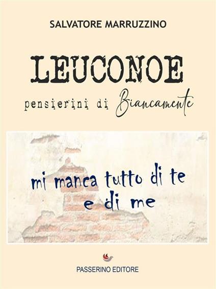 Leuconoe - Salvatore Marruzzino - ebook