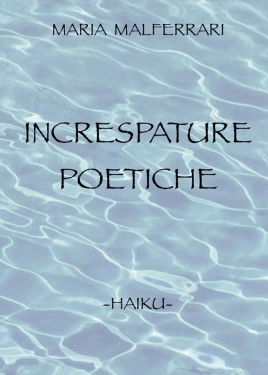 Increspature poetiche - Maria Malferrari - copertina
