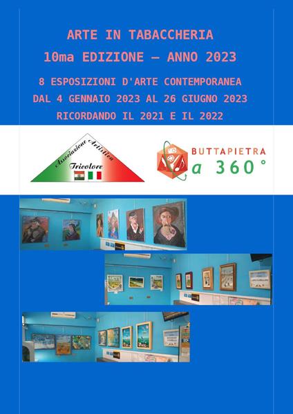 Arte in tabaccheria. X edizione anno 2023. Ediz. illustrata - Manuel Frassinetti - copertina
