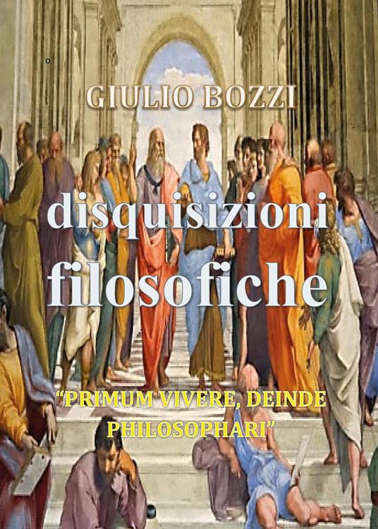 Disquisizioni filosofiche - Giulio Bozzi - copertina