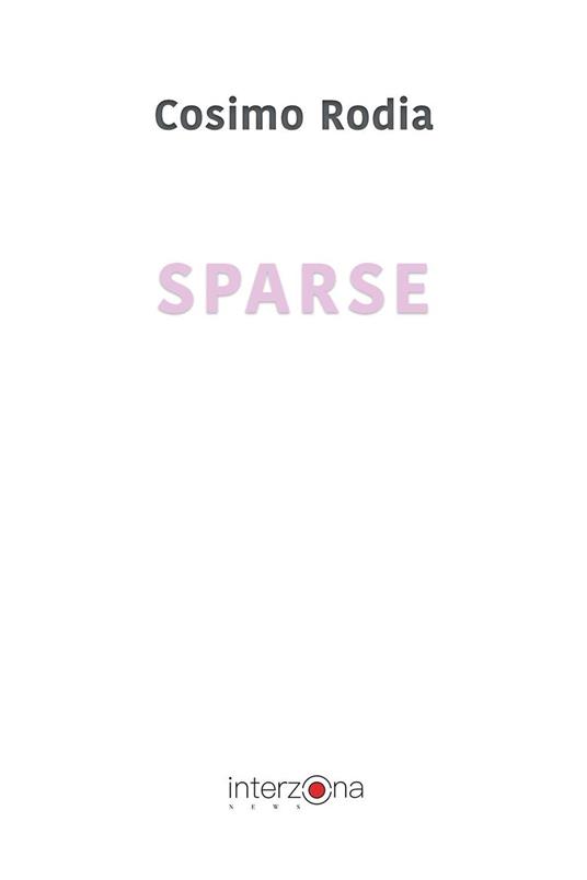 Sparse - Cosimo Rodia - copertina