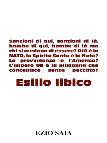 Esilio libico - Ezio Saia - ebook