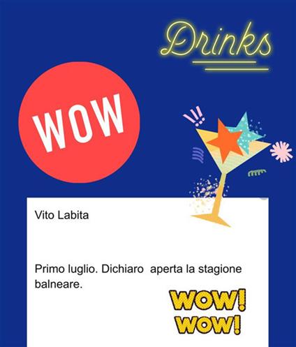 1 luglio. Dichiaro aperta la stagione balneare - Vito Labita - ebook