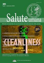 salute umana. Rivista trimestrale di promozione ed educazione alla salute. Vol. 291: salute umana. Rivista trimestrale di promozione ed educazione alla salute