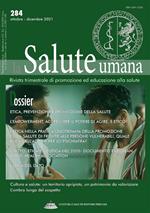 salute umana. Rivista trimestrale di promozione ed educazione alla salute. Vol. 284: Etica, prevenzione e promozione della salute