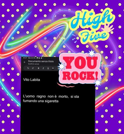 L' uomo ragno non è morto, si sta solo fumando una sigaretta - Vito Labita - ebook