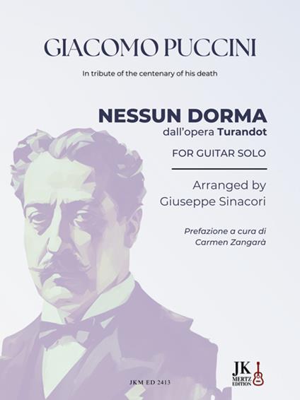 Nessun Dorma for guitar solo. Dall'opera Turandot - Giacomo Puccini - ebook