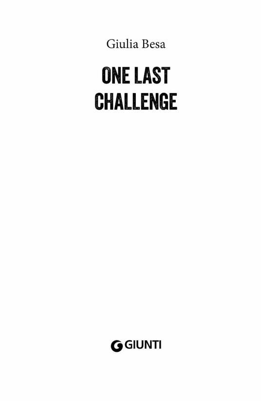 One last challenge - Giulia Besa - 3
