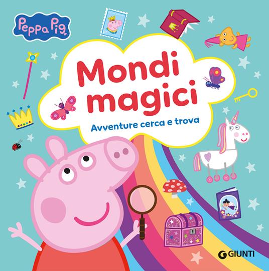 Mondi magici. Peppa Pig, Avventure cerca e trova. Ediz. a colori - Giulia Del Col - copertina