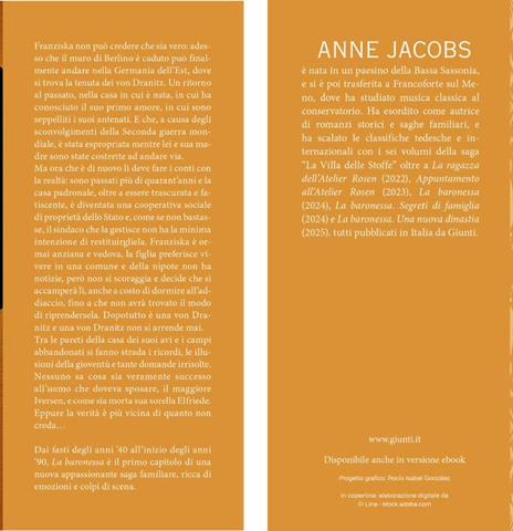 La baronessa. La saga dei von Dranitz - Anne Jacobs - 2