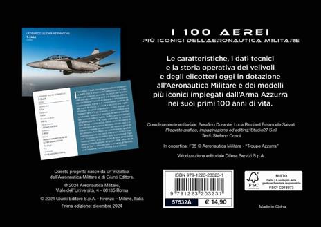 I 100 aerei più iconici dell'Aeronautica Militare. Ediz. a colori - Stefano Cosci - 4