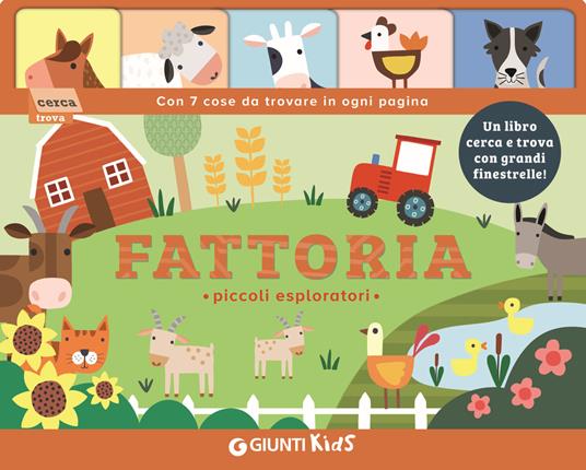 Fattoria. Piccoli esploratori. Ediz. a colori - Sarah Lock - copertina