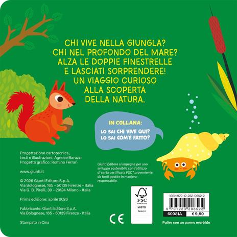 Lo sai chi vive qui? Ediz. a colori - Agnese Baruzzi - 2