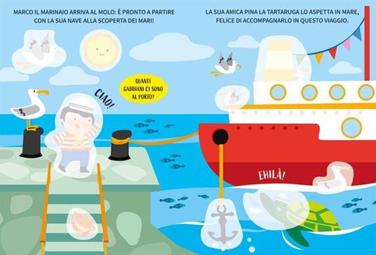 Il mare. Io coloro con gli stickers. Ediz. a colori - 3