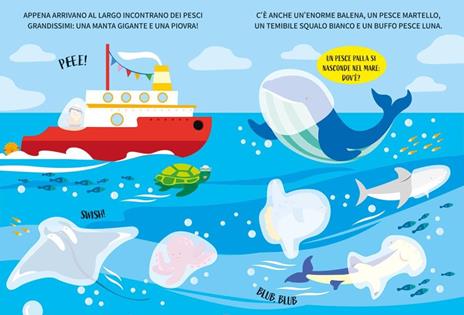 Il mare. Io coloro con gli stickers. Ediz. a colori - 4