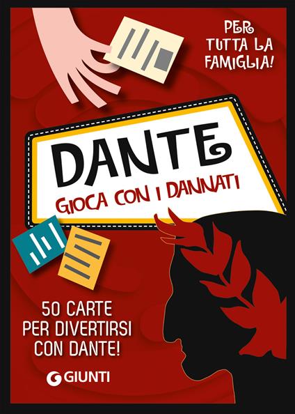 Dante. Gioca con i dannati. Con 50 Carte - Beniamino Sidoti - copertina