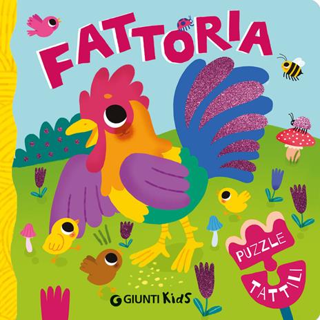 Fattoria. Puzzle tattili. Ediz. a colori - Giulia Del Col - copertina