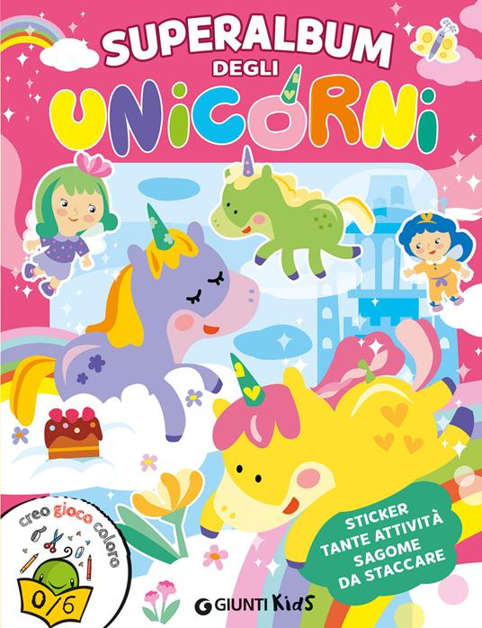 Superalbum degli unicorni. Ediz. a colori - Lisa Amerighi - copertina