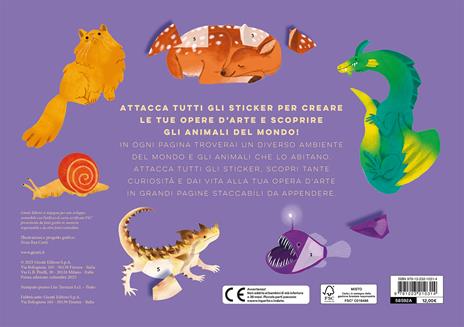 Animali sticker art. Ediz. a colori - 2