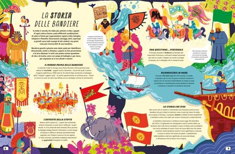 Bandiere. Scopri la storia, i simboli e le curiosità sulle bandiere del mondo! Ediz. a colori - Jonathan Litton,Laura Knowles - 6
