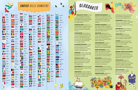 Bandiere. Scopri la storia, i simboli e le curiosità sulle bandiere del mondo! Ediz. a colori - Jonathan Litton,Laura Knowles - 7