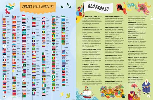 Bandiere. Scopri la storia, i simboli e le curiosità sulle bandiere del mondo! Ediz. a colori - Jonathan Litton,Laura Knowles - 7
