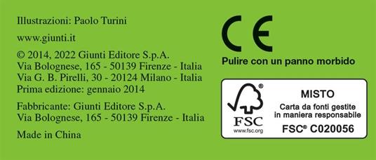 Animali. Ediz. illustrata - Paolo Turini - 2