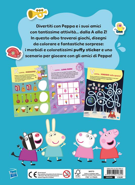 Un mondo di amici. Peppa Pig. Con adesivi. Ediz. a colori - 2